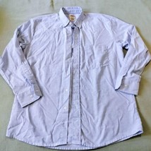 Dickies Work Button Down Shirt Mens Blue Long Sleeve Pocket 15-15.5  - $10.84