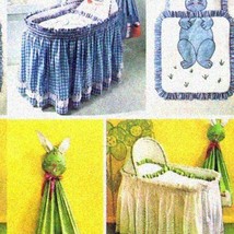 Baby Bliss Sewing Kit: Basket Skirt, Diaper Stacker, Comforter &amp; Pillow Case Pat - $68.26