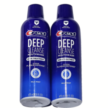 2 Pack Crest Deep Cleanse Mouthwash Germ Treatment 24 Hour Plaque Defens... - $25.99