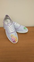 Disney Tangled Rapunzel &amp; Pascal Lace-Up Sneakers Size 11 - £17.95 GBP