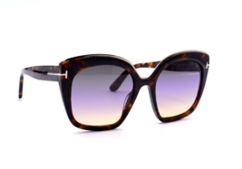 New Tom Ford TF944/S 55B Chantalle Havana Lilac Gradient Authentic Sunglasses - £141.26 GBP