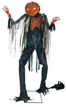 Seasonal Visions Animated Scorched Scarecrow With Fog Machine - £524.18 GBP