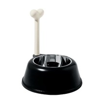 A Di Alessi Lupita Dog Bowl in Thermoplastic Resin with 18/10 Stainless ... - $231.00