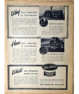 Ford Tractor Ferguson System Farming Farm Agriculture 1943 Vintage Print... - $156.68 MXN