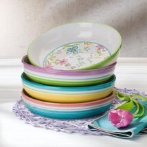 Charlotte 4 Piece Stoneware Pasta Bowls Set - $49.50