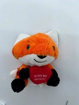 Hallmark - Kiss Me Quick Loveable Fox Plush 12&quot; - £6.03 GBP