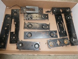 Lot of 11 Vintage S Scale Metal American Flyer Freight Car Frames Chassis - £26.11 GBP