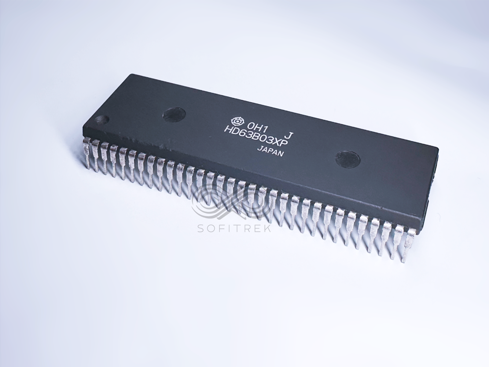 HD63B03XP HITACHI CMOS 8-Bit Microcontroller MCU 2MHz 192B RAM DIP-64 IC - $12.00