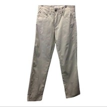 Paper Denim &amp; Cloth Light Gray Pants Size 14 NWT Stretch Slim Fit - £14.00 GBP