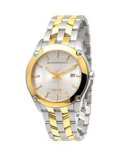 Burberry BU1856 Two Tone Stainless Steel Classic Men’s Watch - £224.78 GBP