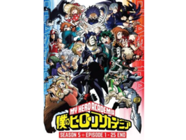 DVD Anime My Hero Academia Complete Season 5 (1-25 End) English Dub, All Region - £21.15 GBP