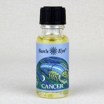 Cancer, Coconut, Sun&#39;s Eye Zodiac Oil, 1/2 Ounce Bottle - £14.10 GBP