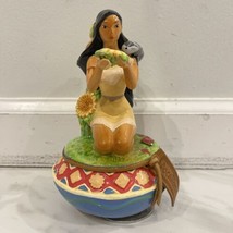 Pocahontas Music Box Colors Of The Wind Disney - Working Music Box - $36.12