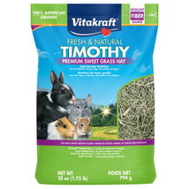 [Pack of 4] Vitakraft Timothy Premium Sweet Grass Hay 28 oz - £67.01 GBP