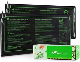 Professional Grade Seedling Heat Mat 2 Pack - Waterproof &amp; MET Certified... - $36.58