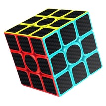 Rubix Cube 3x3x3 Speed Cube Carbon Fiber Sticker for Smooth Magic Cube Puzzles - £55.15 GBP