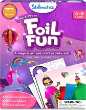 Art Craft Activity Foil Fun Unicorns Princesses No Mess Art for Kids Craft Kits  - £31.55 GBP
