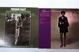 DIONNE WARWICK - I&#39;ll Never Fall In Love Again + Freddie Hart - Californ... - $13.86