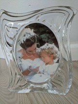 MIKASA Crystal Photo Frame - Emotion 4.5&quot; X 6.5&quot;  - £37.65 GBP