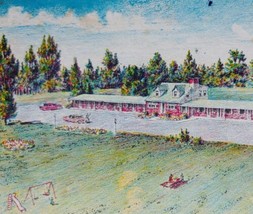 1961 Holiday Motel Grasonville MD Vintage Advertisement Postcard Duncan Hines - £19.01 GBP