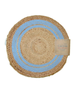 Current Home Collection Jute Placemats 15&quot; New 4 Pack Round - $21.38