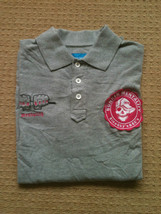Neu BUNKER MENTALITY Golf Blau Skyz Und 65&#39;S Polo Shirt. M Grau - £21.54 GBP