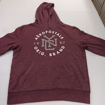 Aeropostale Original Brand RN#121726 Women’s Red Hoodie Pullover Sweatshirt XL  image 11