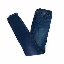 Hollister Womens Super Skinny Jeans Blue Stretch Pockets High Rise Junio... - £13.43 GBP