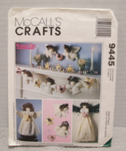 McCall&#39;s Crafts Sewing Pattern 9445 Woman&#39;s Day Angel Tree Topper Ornaments - £6.07 GBP