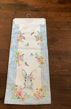 Isaac Mizrahi Easter Bunny Floral Butterflies Plaid New Table Runner 14”... - £27.81 GBP