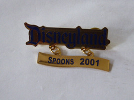 Disney Trading Pins   7705 DLR - Cast Food Service - Disneyland Spoons 2001 - $9.50