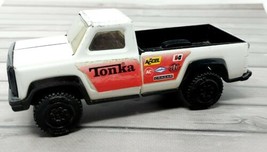 VTG Tonka Pickup Truck - White Pressed Steel - Goodyear Cragar Accel STP... - $13.90
