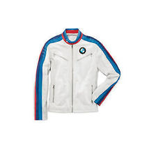 BMW-white-Leather-Motorbike-Racing-Leather-Jacket-2023 for Men NEW - £108.56 GBP