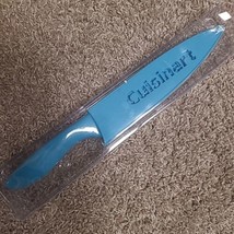 Cuisinart 8&quot; Blue Chef Knife with Cover NIB NEW Kitchen  - $12.00