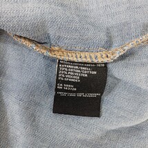 Tribal Denim RN#143728 Women's Blue Cotton Blend Front Slit Denim Skirt Size 8 image 4