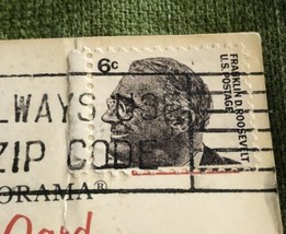 U.S. Postal stamp 6 Cent. Stamp Franklin D. Roosevelt Collectible Authentic RARE - £30.66 GBP