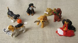 Vintage M.E.G, Puppy In My Pocket, Playful Pup Set of 7 - $47.69