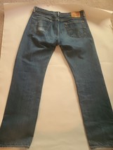 Vtg Levis 501 Jeans Mens 36x36 Actual 34X32Blue Denim Made in Egypt 90s ... - £23.54 GBP