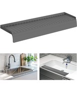 Silicon Sink Edge Protectors - Upgraded Design With Suction, Gray, 20&quot; X 4&quot; - $54.81 CAD