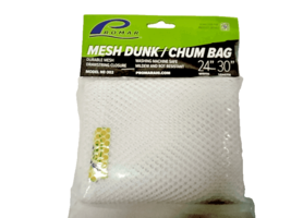 Lot 2 Promar NE-302, Mesh 24x30&quot;White  Fishing Bait Storage mesh dunk  Chum Bag - £11.95 GBP