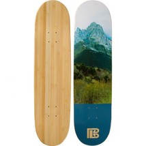 Mountain Graphic Bamboo Skateboard (Deck Only) - £47.05 GBP