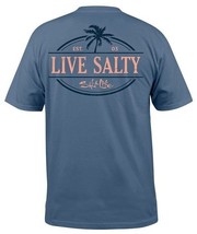 Mens Salt Life The Motto Graphic Pocket Short Sleeve T-Shirt - XL &amp; Large - NWT - £15.72 GBP