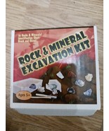 Rock And  Mineral Excavation Kit With Digging Kit 10 Different Samples A... - $268.64 MXN