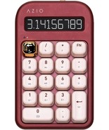 Azio Izo Wireless Bt5 Numpad/Calculator, Baroque Rose. - $124.78 CAD