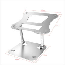 Adjustable Aluminum Laptop Stand Folding Portable Notebook Tablet Comput... - $49.99