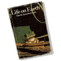 Life on Earth by David Attenborough 1980 1st Book Club Ed Hardcover + DJ... - £7.05 GBP