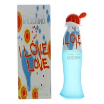 I Love Love Cheap &amp; Chic by Moschino, 1.7 oz Eau De Toilette Spray for Women - £46.14 GBP