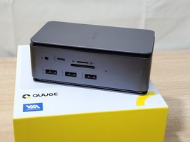USB 4.0 Docking Station Dual Monitor 4K &amp; 8K Single - 40Gbps 14 in 1 USB... - $74.80