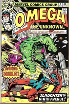 Omega the Unknown #2 Vol. 1 Marvel Comics (1976) with The Incredible Hulk - £3.74 GBP