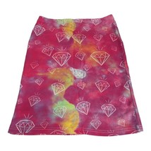 On Fire Junior Women&#39;s Pink A-Line Diamond Skirt Size S - £18.47 GBP